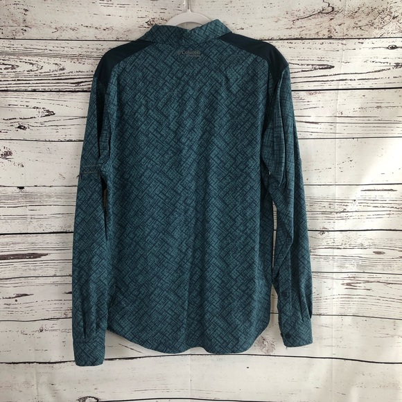 Columbia Titanium Men’s Button Down Shirt Omni-Dry - Picture 3 of 8